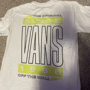 Vans Tshirt Size Small